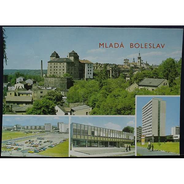 Pohled MLADÁ BOLESLAV HISTORICKÁ ČÁST Š BAR ČISTÝ