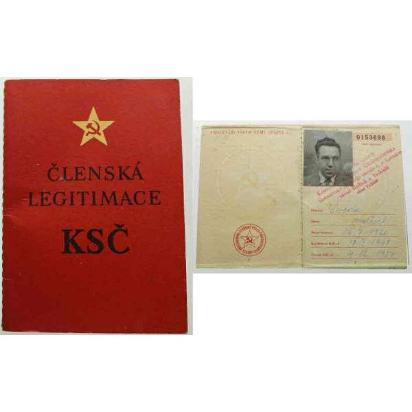 LEGITIMACE KSČ ROK 1950 SBĚRATELSKY ZAJÍMAVÁ