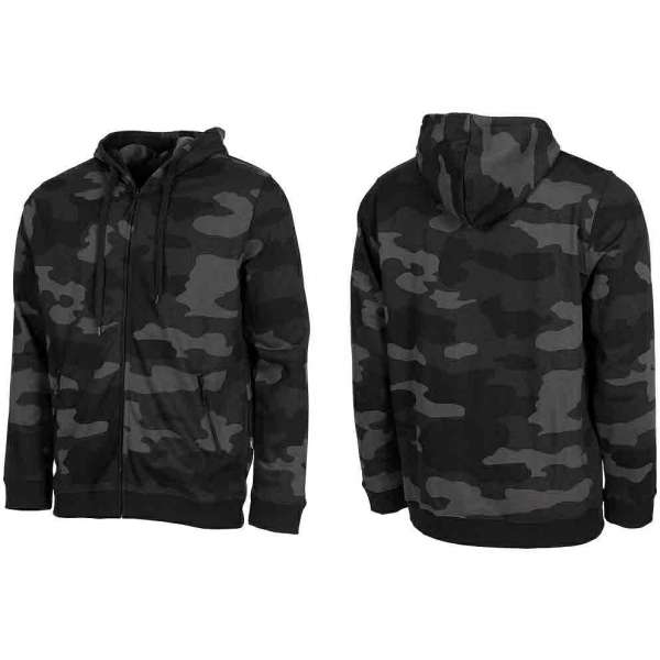 BLŮZA S KAPUCOU Jogger DARK CAMO